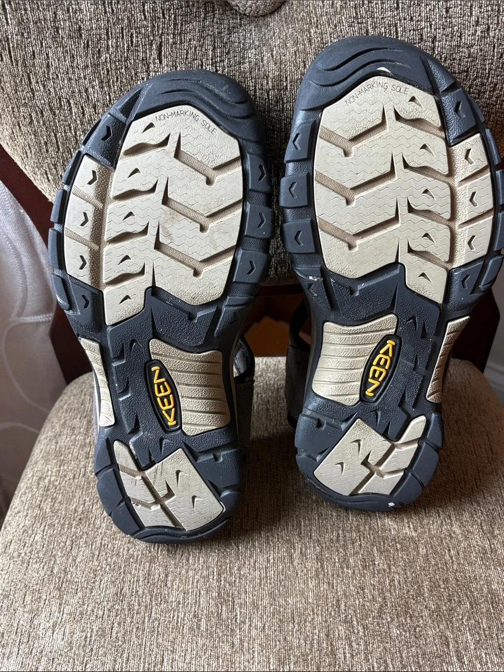 Keen Men’s Gray and Brown Outdoor Sandals